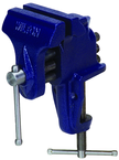 150, Bench Vise - Clamp-On Base, 3" Jaw Width, 2-1/2" Maximum Jaw Opening - Strong Tooling