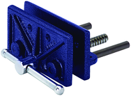 176, Light-Duty Woodworkers Vise - Mounted Base, 6-1/2" Jaw Width, 4-1/2" Maximum Jaw Opening - Strong Tooling