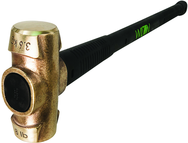 8 lb Head, 30" B.A.S.H® Brass Hammer - Strong Tooling