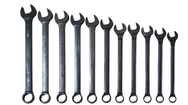 11 Piece Supercombo Wrench Set - Black Oxide Finish SAE; 1-5/16 - 2"; Tools Only - Strong Tooling