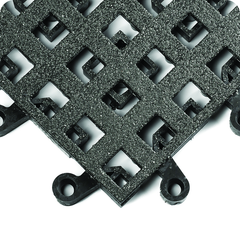 ErgoDeck General PupposeÂ Open w/ GritShieldÂ Egronomic TilesÂ 18" x 18" x 7/8" Thick (Charcoal) - Strong Tooling