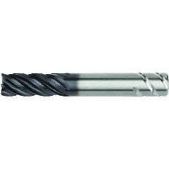 3/16x3/16x3/4x2-1/2 .015R 5FL Carbide End Mill-Round Shank-AlTiN - Strong Tooling