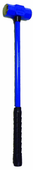 8 lb - 32" Fiberglass Handle - 2" Head Diameter - Soft Steel Sledge Hammer - Strong Tooling