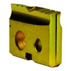 5/8" Dia - Series 0 - 1/8" Thickness - CO - TiN Coated - T-A Drill Insert - Strong Tooling