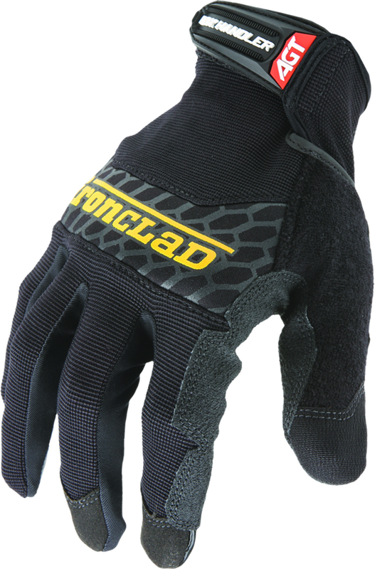 Black Tacky Palm / Breathable Box Handler Gloves - Strong Tooling