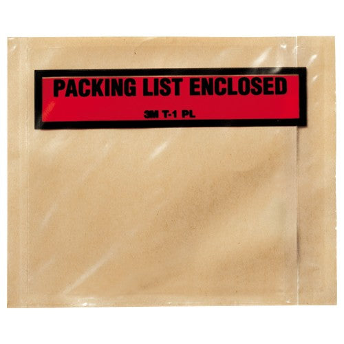 3M Top Print Packing List Envelope PLE-T1 4.5″ × 5.50″ - Strong Tooling