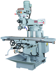 12" x 60" Table - 47-1/4" x- Travel - 15" Y- Travel - 6" Quill Travel - CAT 40 Variable Speed 50-3750RPM Spindle - 5HP 220V Motor - 4960lbs. - Strong Tooling
