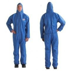 4215 2XL BLUE DISPOSABLE COVERALL - Strong Tooling