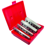 #CP31612 - 4 Piece Set - 3/16 & 1/2'' Thickness - 1/4'' Increments - 1 to 1-3/4'' - Parallel Set - Strong Tooling