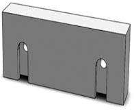 Ultra Quick Change Vice Jaws - SBM - Part #  VJ-6QM22012A-U - Strong Tooling