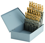 1/16 - 1/2 X 64Ths HSS-Co8% Straight Shank Split Point Drill Set (29Pcs) - Strong Tooling