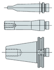 1/2 Dia. x 7/8-20 Thread Tapping Attachment Shank - Strong Tooling