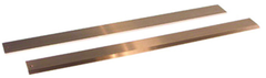 #SE96SSHD - 96" Long x 3-17/64" Wide x 11/32" Thick - Stainless Steel Straight Edge - No Bevel; No Graduations - Strong Tooling