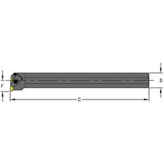 S10Q NEL2 Steel Boring Bar - Strong Tooling
