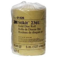 5 - P120 Grit - 236U Disc Roll - Strong Tooling