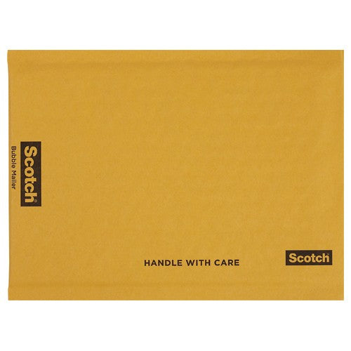 ‎Scotch Bubble Mailer 7972-25-CS 7.25″ × 11″ Size #1 25 Pack - Strong Tooling