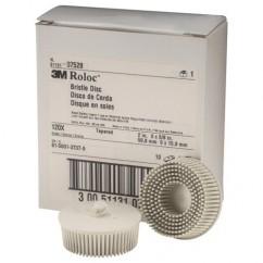 1" 120G ROLOC BRISTLE DISC WHITE - Strong Tooling
